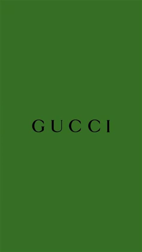 Gucci wallpaper green